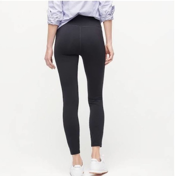 J.Crew Leggings Womens Highest Rise Full Length Stretch Black Extra Extra Small - Picture 2 of 12